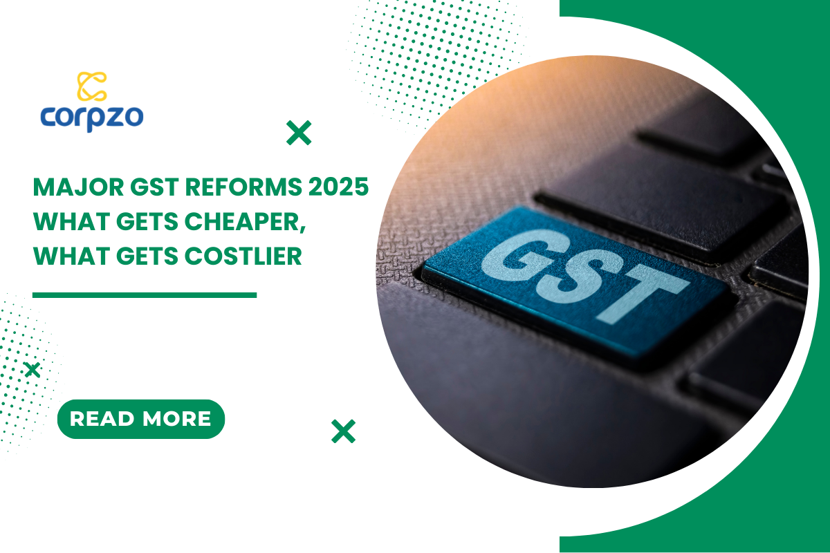 Major GST Reforms 2025: What Gets Cheaper, What Gets Costlier
