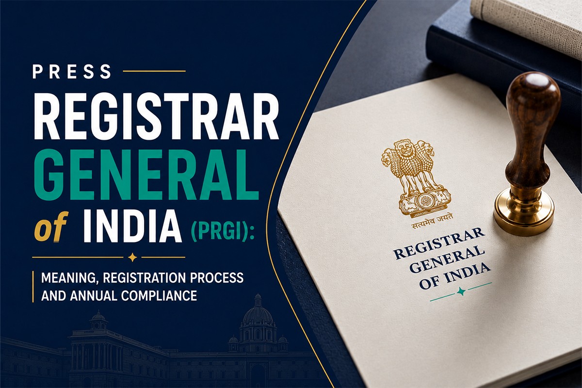 Press Registrar General Of India(Prgi): Meaning, Registration Process And Annual Compliance
