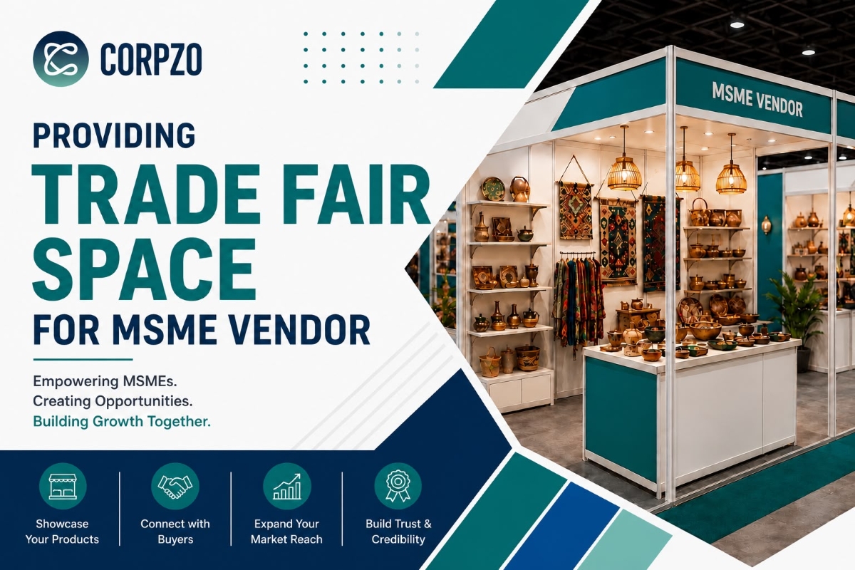Providing Trade Fair space for MSME vendor