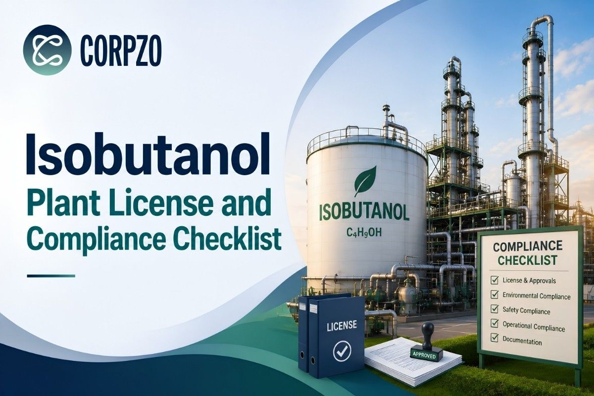 Isobutanol Plant License and Compliance Checklist