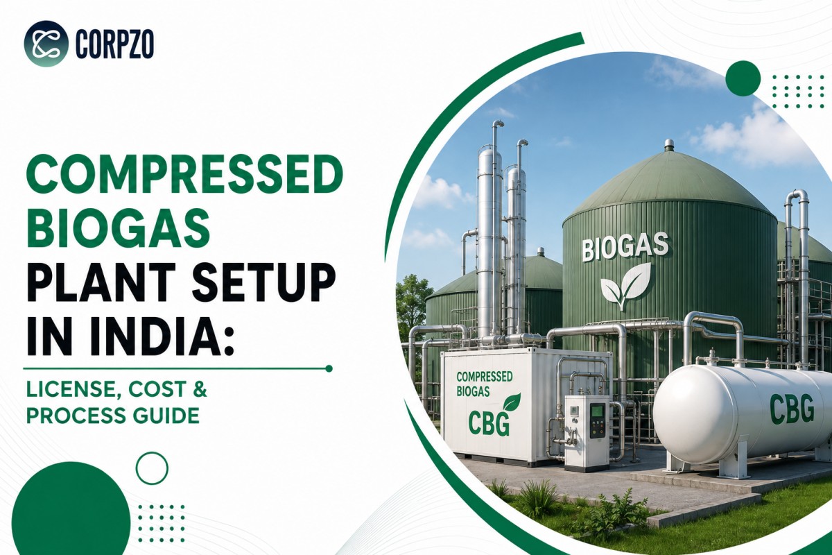 Compressed Biogas Plant Setup in India: License, Cost & Process Guide